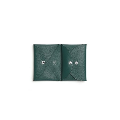 HERMES CALVI DUO COMPACT CARD HOLDER (10.5*7*1.3cm)